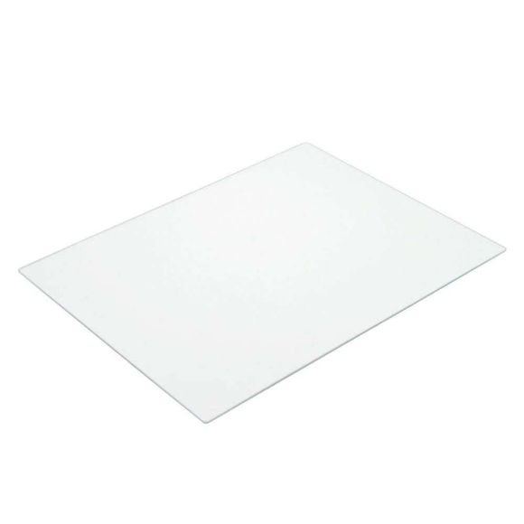 Picture of OEM GE Refrigerator Glass Pan Cover Shelf WR32X10156