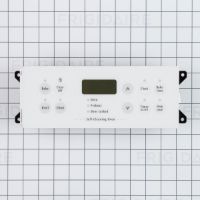 Picture of OEM Frigidaire Range Oven Control Board and Overlay 318185446