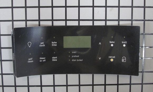 Picture of OEM Frigidaire Range Oven Control Overlay 316419339