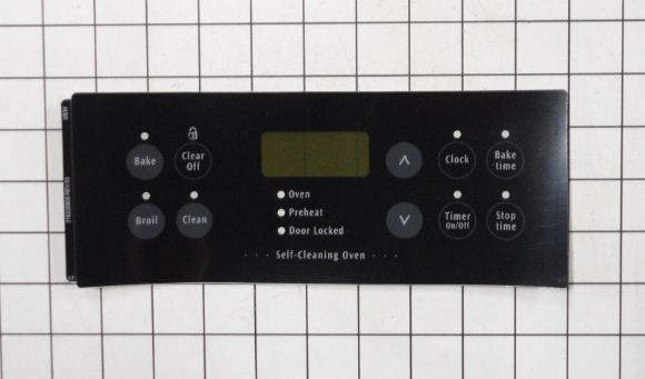 Picture of OEM Frigidaire Range Stove Oven Clock Overlay 316220805