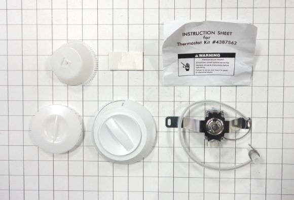 Picture of OEM Whirlpool Refrigerator Temperature Control Thermostat 4387562