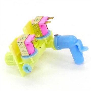 Show details for Fisher Paykel 430037P Washer Water Inlet Dual Valve Picture of Fisher Paykel 430037P Washer Water Inlet Dual Valve