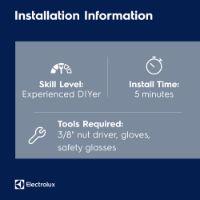 Picture of OEM Frigidaire Refrigerator Hinge Bracket 240313703