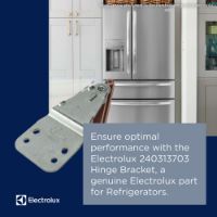 Picture of OEM Frigidaire Hinge Bracket 240313702