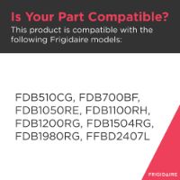 Picture of OEM Frigidaire Dishwasher Insulation 154641601