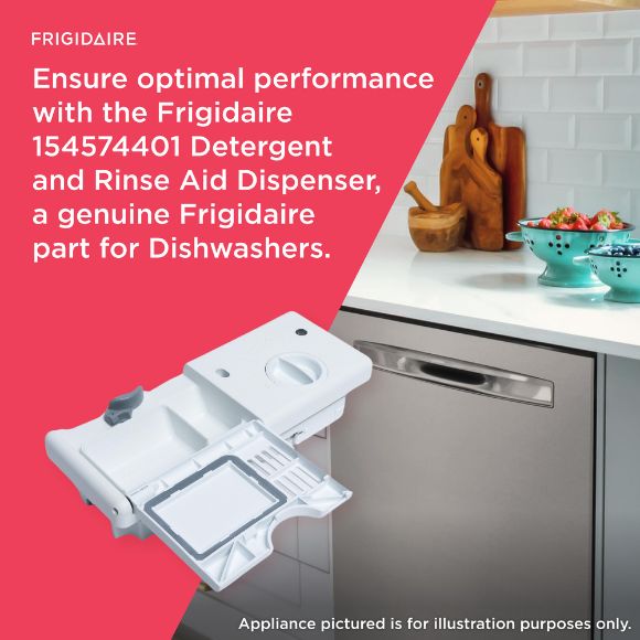 Picture of OEM Frigidaire Detergent Dispenser Dishwasher 154230101