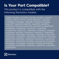 Picture of OEM Frigidaire Dryer Upper Door Catch 131658820