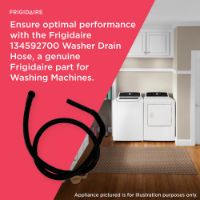 Picture of OEM Frigidaire Washing Machine Drain Hose 134592700
