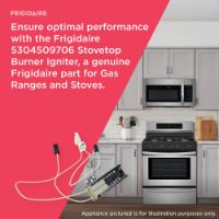 Picture of OEM Frigidaire Range Oven Burner Igniter 5304509706