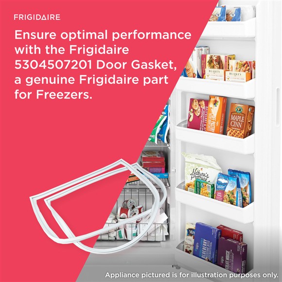 Picture of OEM Frigidaire Door Gasket Wht 216522306