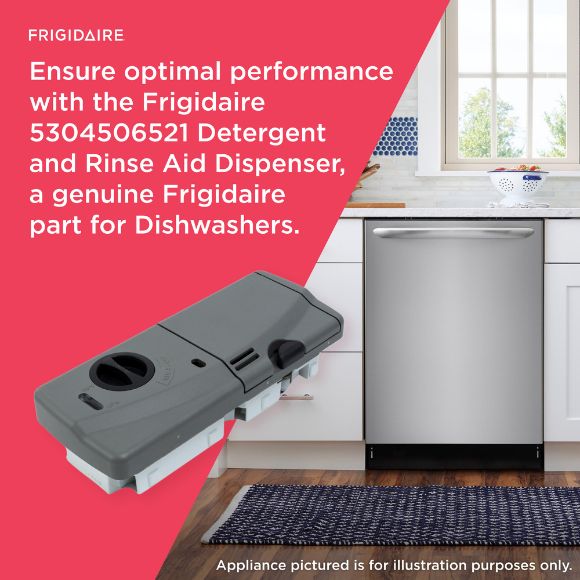 Picture of OEM Frigidaire Disp Det/Rinse Aid 154860102