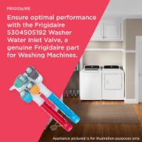 Picture of OEM Frigidaire Washer Water Valve Assembly 5304505192