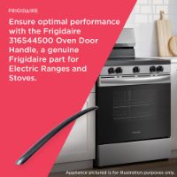 Picture of OEM Frigidaire Handle, Door Blk316544500