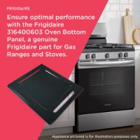 Picture of OEM Frigidaire Range Stove Oven Panel Bottom 316400603