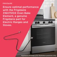 Picture of OEM Frigidaire Range Oven Bake Element 316075104