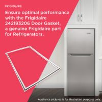 Picture of OEM Frigidaire Refrigerator Door Gasket (White) 242193206