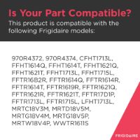 Picture of OEM Frigidaire Door Gasket WhtRefrig 242193204