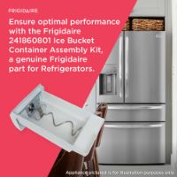Picture of OEM Frigidaire Refrigerator Freezer Ice Container 241860801