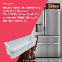 Picture of OEM Frigidaire Refrigerator 2 Liter Bin Door 241505306
