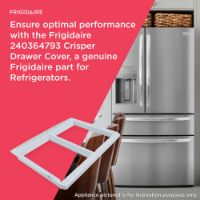 Picture of OEM Frigidaire Refrigerator Drawer Cover 240364793