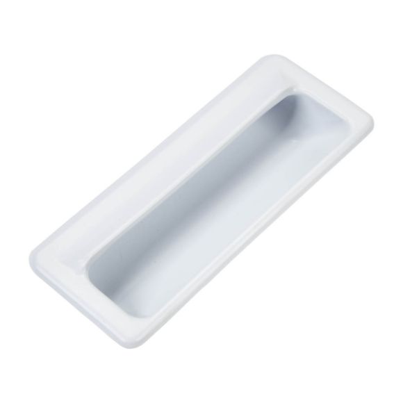 Picture of OEM Whirlpool Door Handle WhtDryer WP3405184