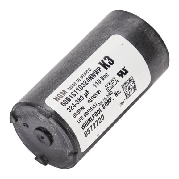 Picture of OEM Whirlpool WP8572720 Washer Start Motor Capacitor
