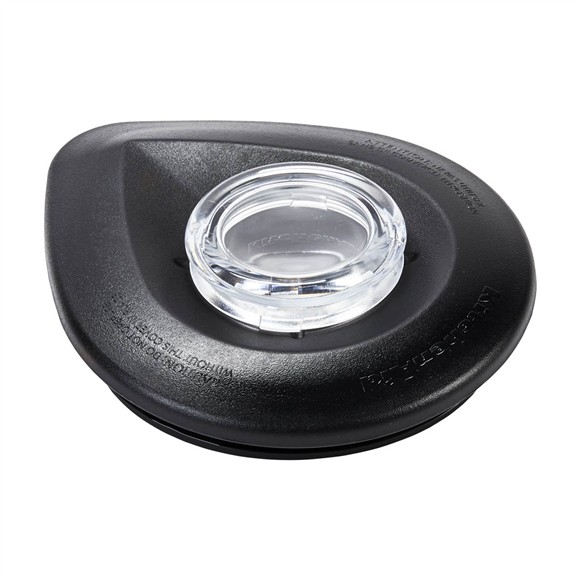 Picture of OEM Whirlpool Lid Assembly - Push In, Black 9709363