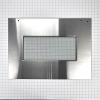 Picture of OEM Whirlpool Wall Oven Door Outer Panel (Stainless) WP9759074