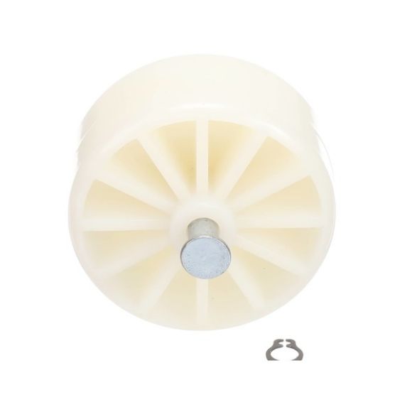 Picture of OEM GE WR02X12000 Refrigerator Wheel