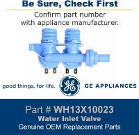 Picture of OEM GE WH13X10023 Refrigerator Water Valve