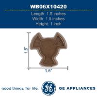 Picture of OEM GE Microwave Oven Turntable Coupler WB06X10420