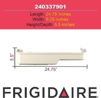 Picture of OEM Frigidaire Refrigerator Door Bin 240337901