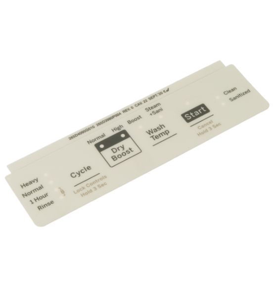 Picture of OEM General Electric (GE) WD34X27903 Bisque Control Panel