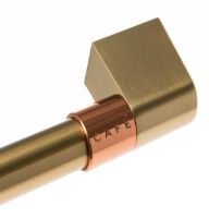Picture of OEM General Electric (GE) WD09X34243 Brushed Brass Door Handle