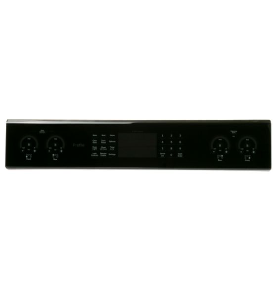 Picture of OEM General Electric (GE) WB27X38750 Black Stainless Control