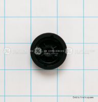 Picture of OEM General Electric (GE) WB01X45990 Flat Black Stainless Knob