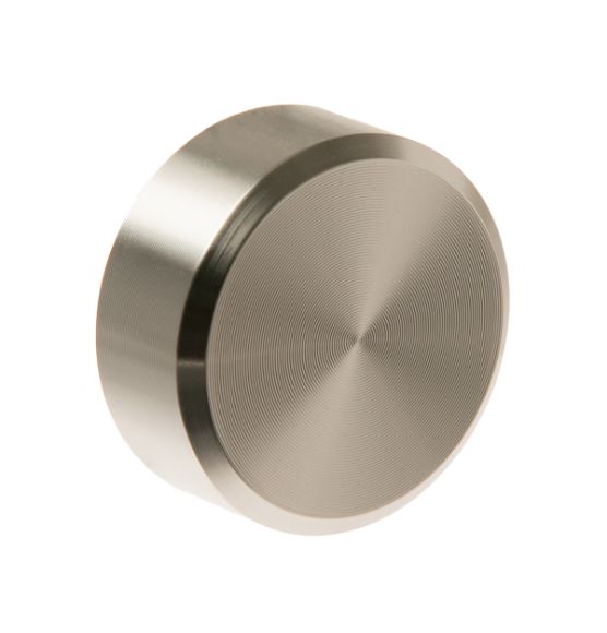 Picture of OEM General Electric (GE) WB01X40726 Stainless Steel Cafe Knob