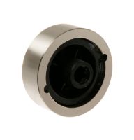 Picture of OEM General Electric (GE) WB01X40726 Stainless Steel Cafe Knob