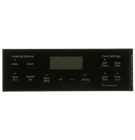 Picture of OEM General Electric (GE) WB07X46126 Faceplate Graphics Black