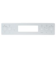 Picture of OEM General Electric (GE) WB07X37725 White Control Panel Trim