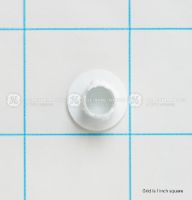 Picture of OEM General Electric (GE) WR01X39270 Button Plug - White