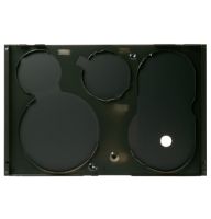 Picture of OEM General Electric (GE) WB62X33348 Dark Gray Maintop Glass