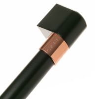 Picture of OEM General Electric (GE) WB15X45973 Flat Black Handle W/ Cafe