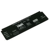 Picture of OEM General Electric (GE) WD34X27860 Black Control Panel