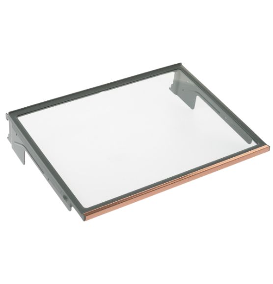 Picture of OEM General Electric (GE) WR71X42488 White Refrigerator Shelf