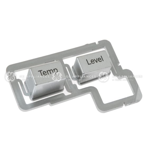 Picture of OEM General Electric (GE) WE04X28678 Button Temp/level Asm