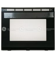 Picture of OEM GE Oven Door Outer Panel (Stainless) WB56X26242
