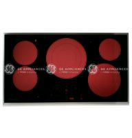 Picture of OEM GE Cooktop Maintop Glass & Frame WB62X36692