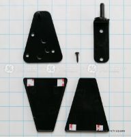 Picture of OEM General Electric (GE) WR13X34449 Reverse Door Hinge Kit
