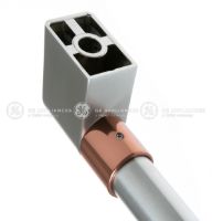 Picture of OEM General Electric (GE) WR12X31687 Ss Door Handle W/ Cafe